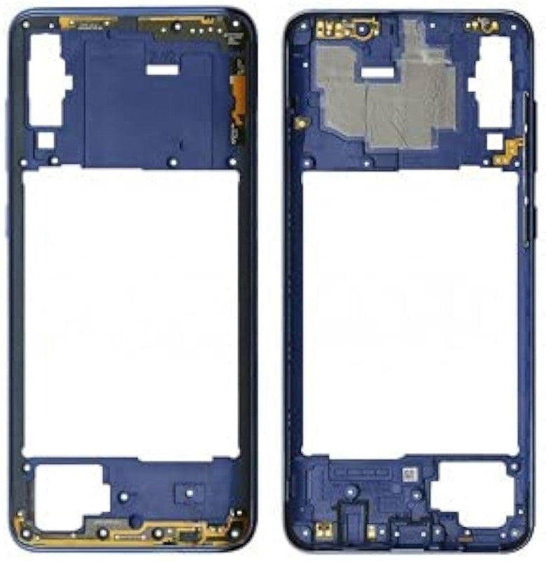 Ouxa Middle Ring Outer Frame for Samsung Galaxy A70 Blue