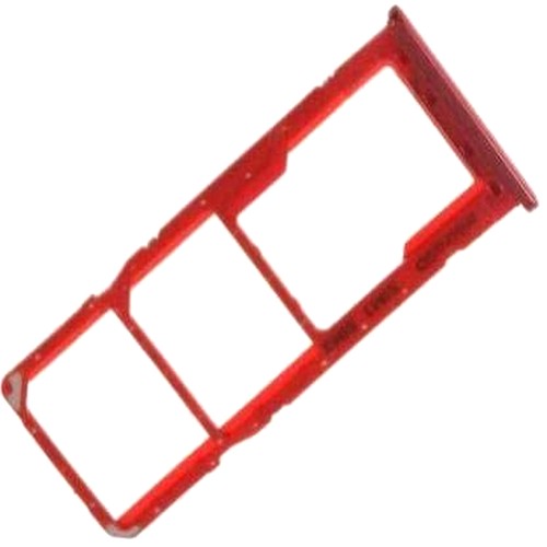 Ouxa Sim Tray Slot Holder for Samsung Galaxy A70S Red