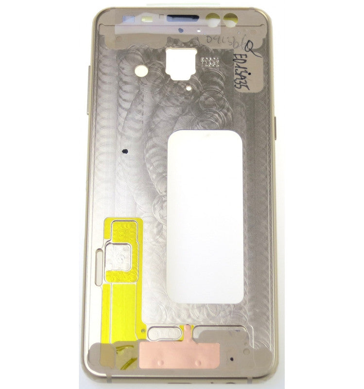 Ouxa LCD Frame Middle Chassis for Samsung Galaxy A8 Plus Gold