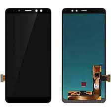 Ouxa Lcd Display Combo Folder for Samsung Galaxy A8 Plus Black