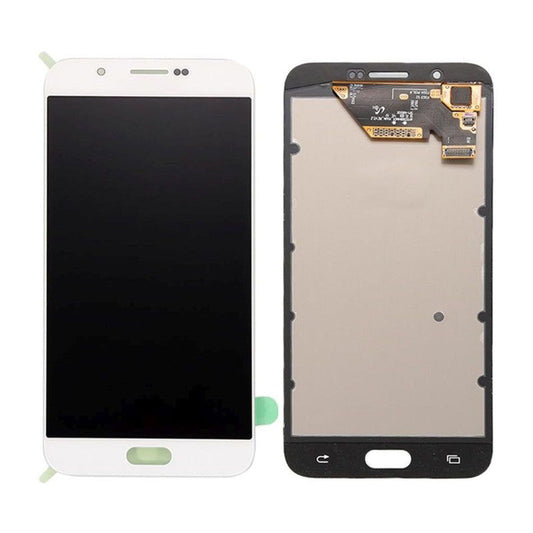 Ouxa Lcd Display Combo Folder for Samsung Galaxy A8 White