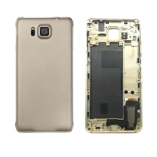 Ouxa Back Panel Housing Body for Samsung Galaxy Alpha  Gold