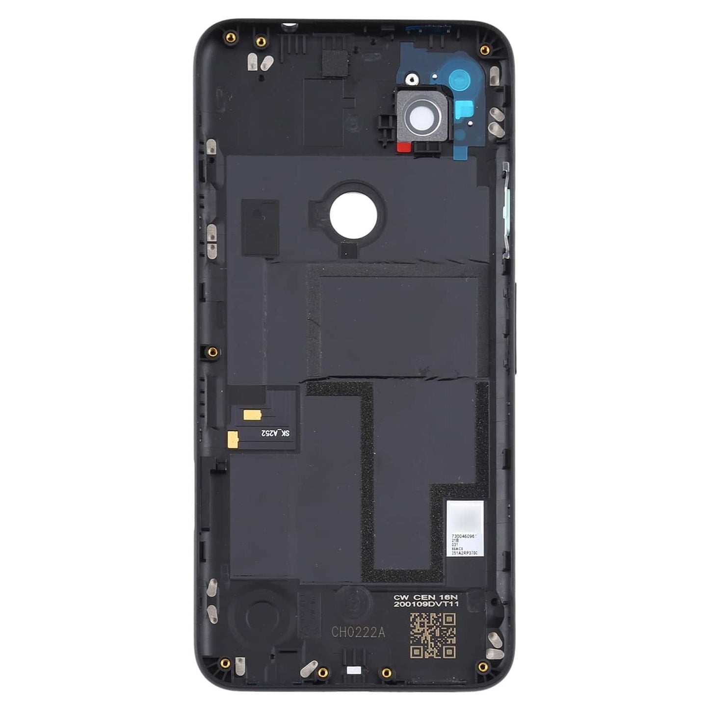 Ouxa Back Panel Housing Body for Google Pixel 4A (4G) Black