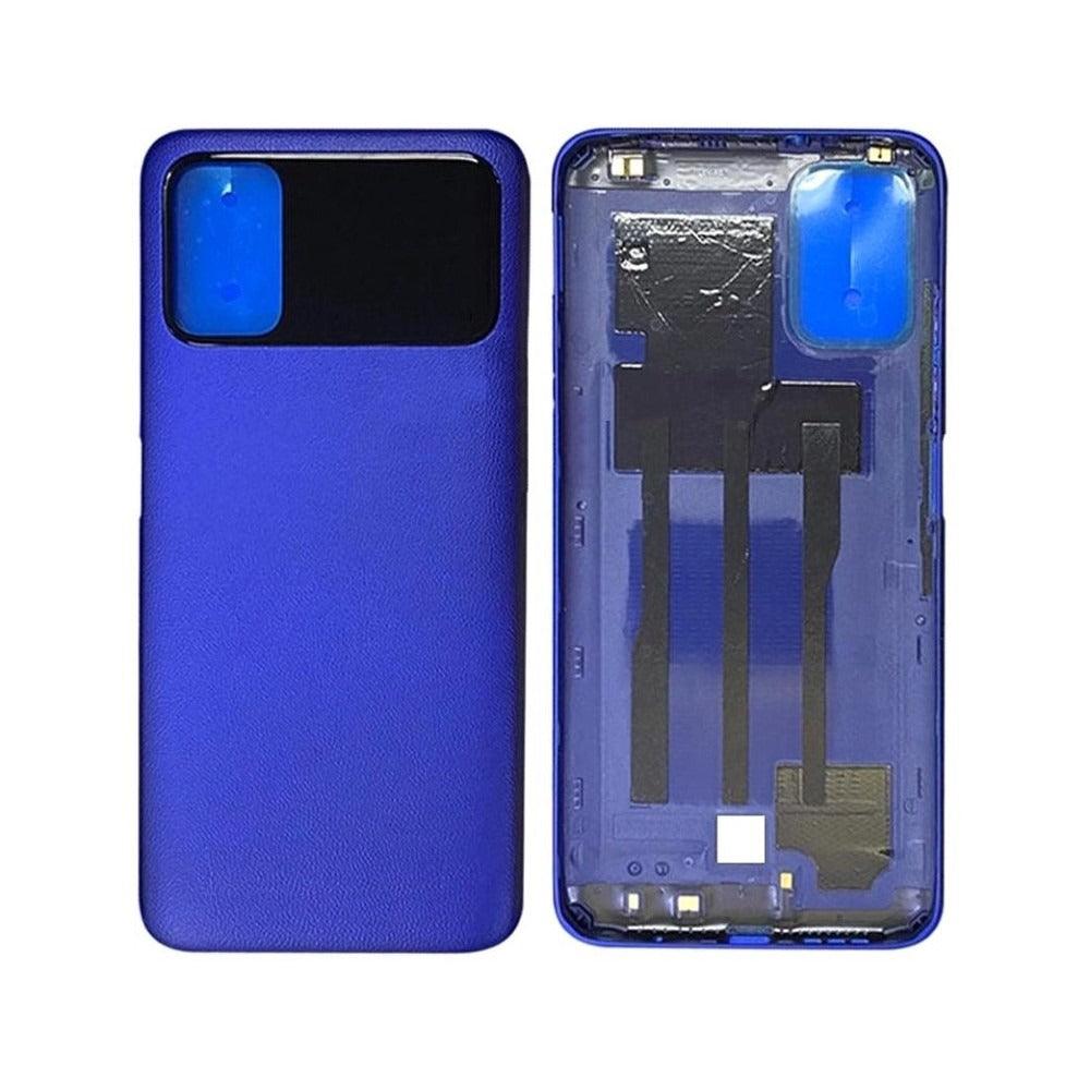 Ouxa Battery Door Back Panel Housing for Xiaomi Poco M3 : Blue