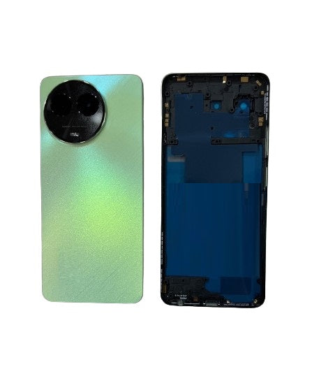 Ouxa Back Panel with Camera Lens for Realme C67 Green