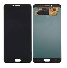 Ouxa Lcd Display Combo Folder for Samsung Galaxy C7 Pro Black