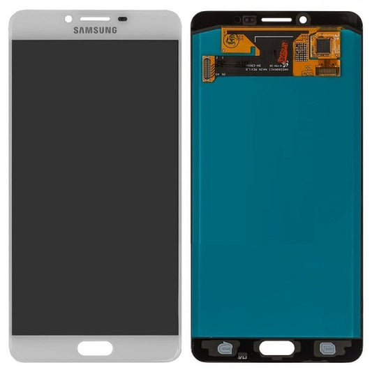 Ouxa Lcd Display Combo Folder for Samsung Galaxy C9 Pro White