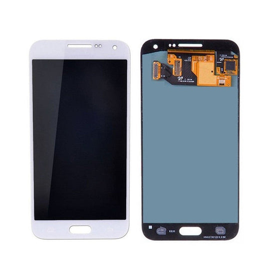 Ouxa Lcd Display Combo Folder for Samsung Galaxy E5 White