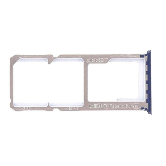 Ouxa Sim Tray Slot Holder for Oppo F5 Blue