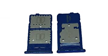 Ouxa Sim Tray Slot Holder for Samsung Galaxy F62 Blue