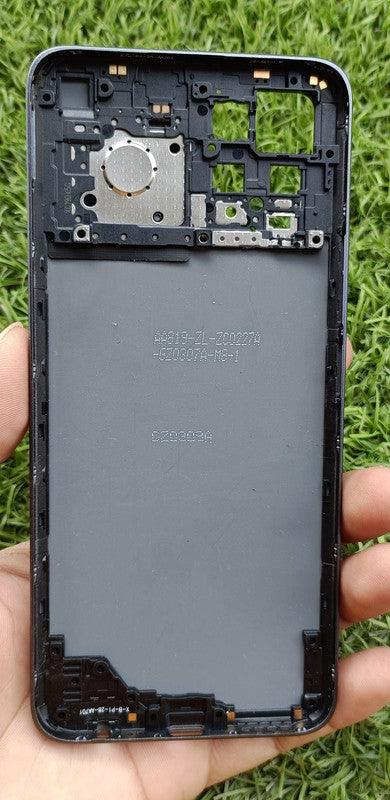 Ouxa Battery Door Back Panel Housing for Realme 8 4G. : Black