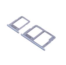 Ouxa Sim Tray Slot Holder for Samsung Galaxy J3 2017 Silver