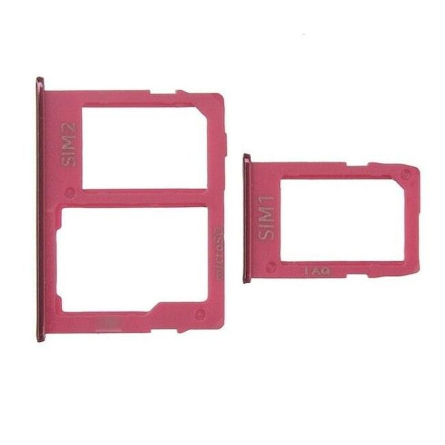 Ouxa Sim Tray Slot Holder for Samsung Galaxy J4 Plus Pink