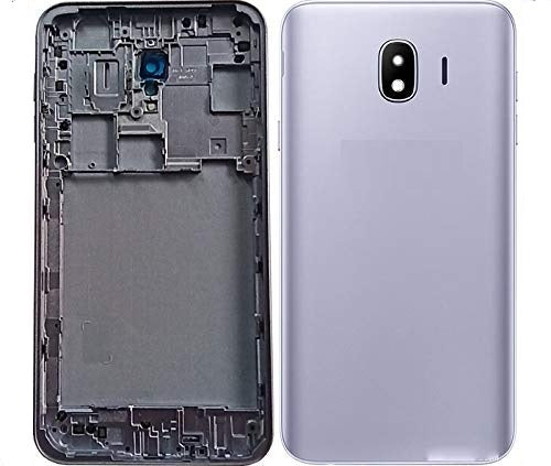 Ouxa Back Panel Housing Body for Samsung Galaxy J4 Silver