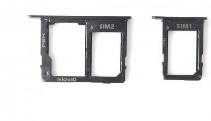 Ouxa Sim Tray Slot Holder for Samsung Galaxy J6 Black