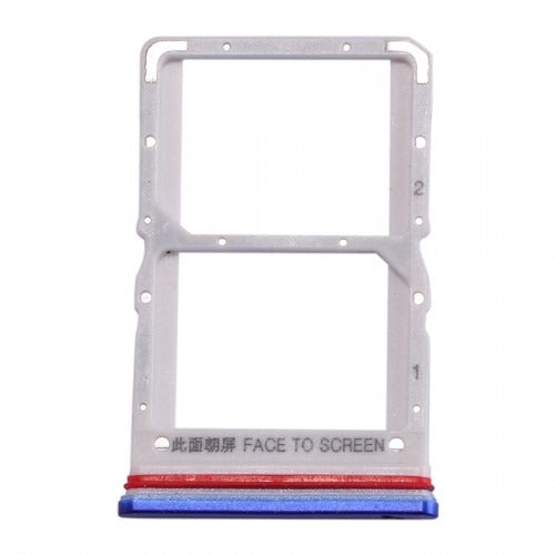 Ouxa Sim Tray Slot Holder for Xiaomi Redmi K30I 5G Blue