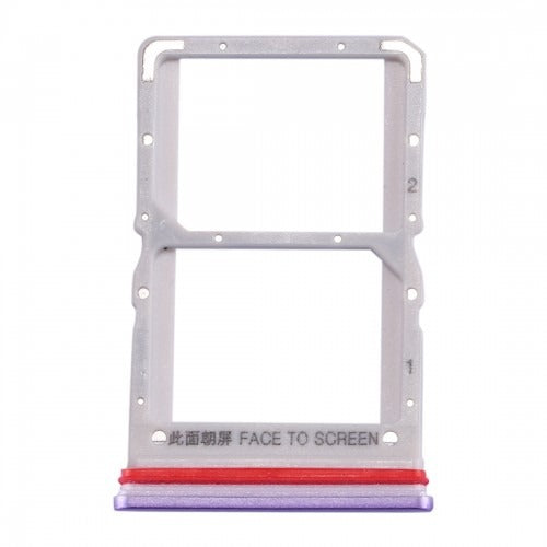 Ouxa Sim Tray Slot Holder for Xiaomi Redmi K30I 5G Purple