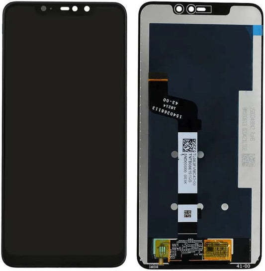 Ouxa LCD Display Folder Combo for Xiaomi Redmi Note 6 Pro Black