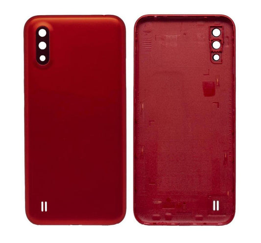 Ouxa Back Panel Housing Body for Samsung Galaxy M01 Red