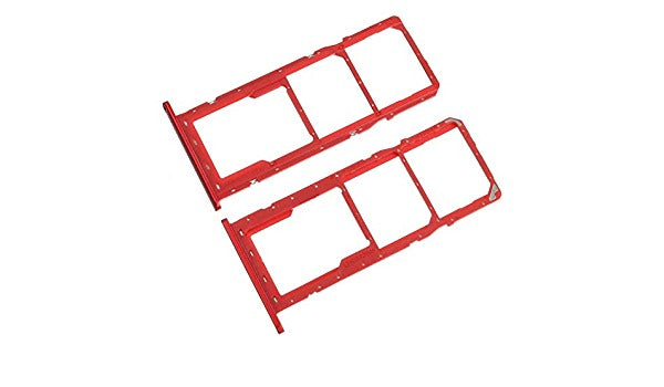 Ouxa Sim Tray Slot Holder for Samsung Galaxy M11 Red