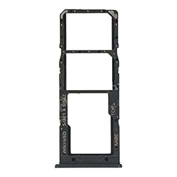 Ouxa Sim Tray Slot Holder for Samsung Galaxy M12 Black