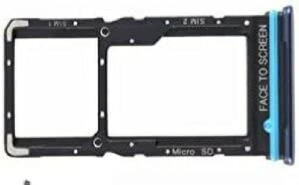 Ouxa Sim Tray Slot Holder for Xiaomi Mi 10I Black