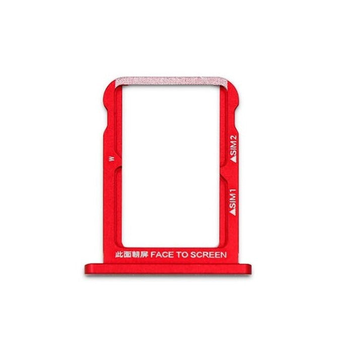 Ouxa Sim Tray Slot Holder for Xiaomi Mi A2 Red