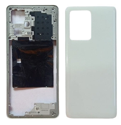 Ouxa Back Panel Housing for Redmi Note 12 Pro Plus 5G : White