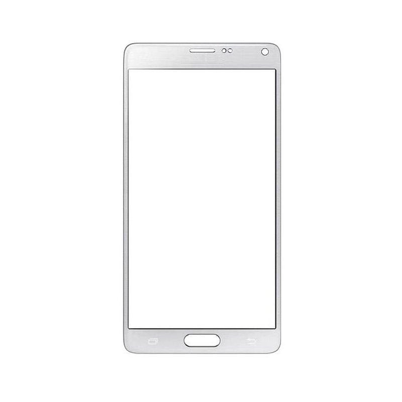 Ouxa Touch Screen Front Glass for Samsung Galaxy Note 4 White