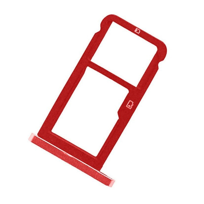 Ouxa Sim Tray Slot Holder for Xiaomi Redmi Note 5 Pro Red