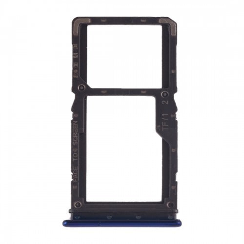 Ouxa Sim Tray Slot Holder for Xiaomi Redmi Note 7 Pro Blue