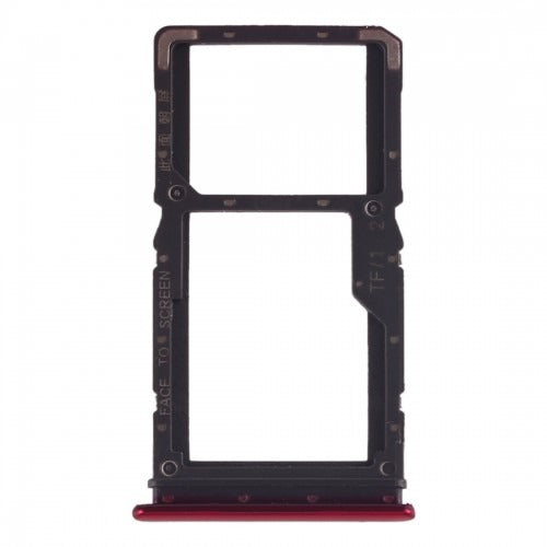 Ouxa Sim Tray Slot Holder for Xiaomi Redmi Note 7 Red