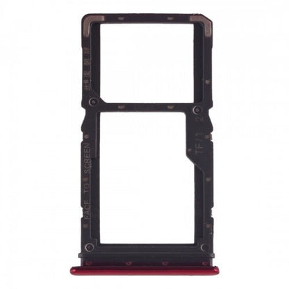 Ouxa Sim Tray Slot Holder for Xiaomi Redmi Note 7S Red