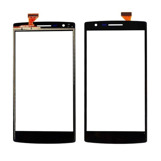 Ouxa Front Glass Touch Screen for OnePlus One Black