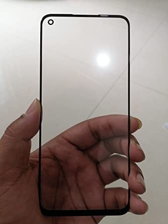 Ouxa Front Glass Touch Screen for Realme 8i Black