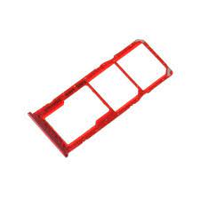 Ouxa Sim Tray Slot Holder for Realme C1 - 2019 Red