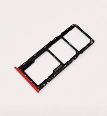 Ouxa Sim Tray Slot Holder for Realme Narzo 20A Red