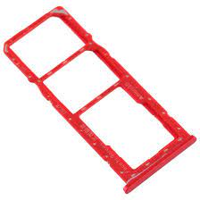 Ouxa Sim Tray Slot Holder for Realme C3 Red