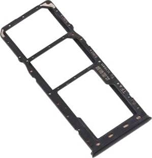 Ouxa Sim Tray Slot Holder for Realme Narzo 20 Pro Black