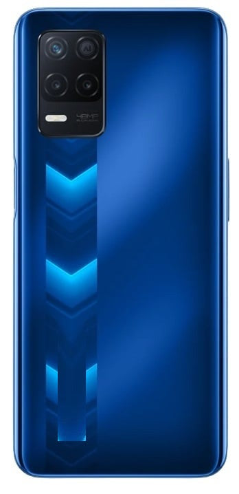 Ouxa Back Panel Housing for Realme Narzo 30 5G Blue