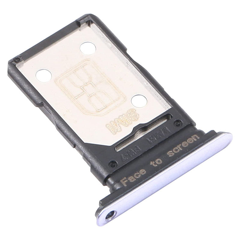 Ouxa Sim Tray Slot Holder for Realme X7 Pro Silver