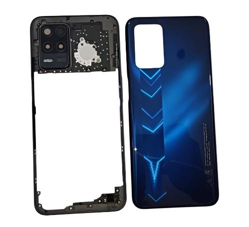 Ouxa Back Panel Housing for Realme Narzo 30 5G Blue