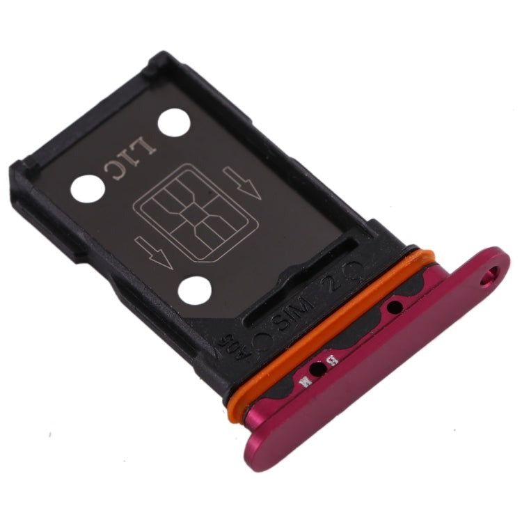 Ouxa Sim Tray Slot Holder for Oppo Reno 3 5G Red