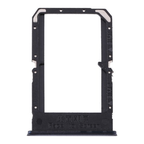 Ouxa Sim Tray Slot Holder for Oppo Reno 4 SE Black