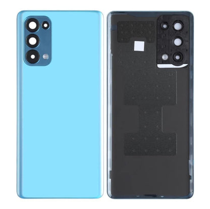 Ouxa Battery Door Back Panel Housing for Reno 5 Pro 5G : Blue