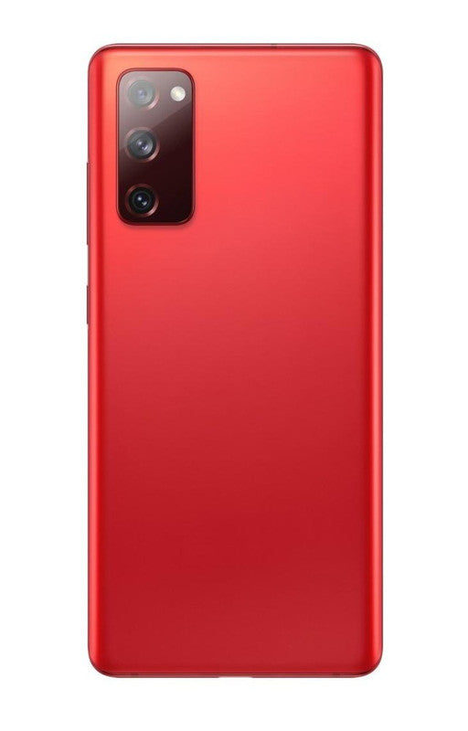 Ouxa Back Panel Housing Body for Samsung Galaxy S20 FE Red