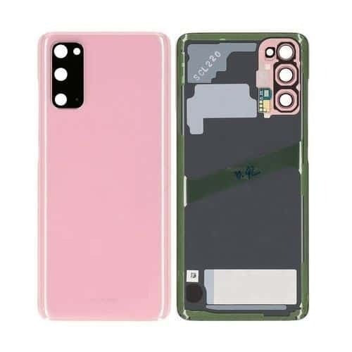 Ouxa Back Panel Housing Body for Samsung Galaxy S20 FE Pink