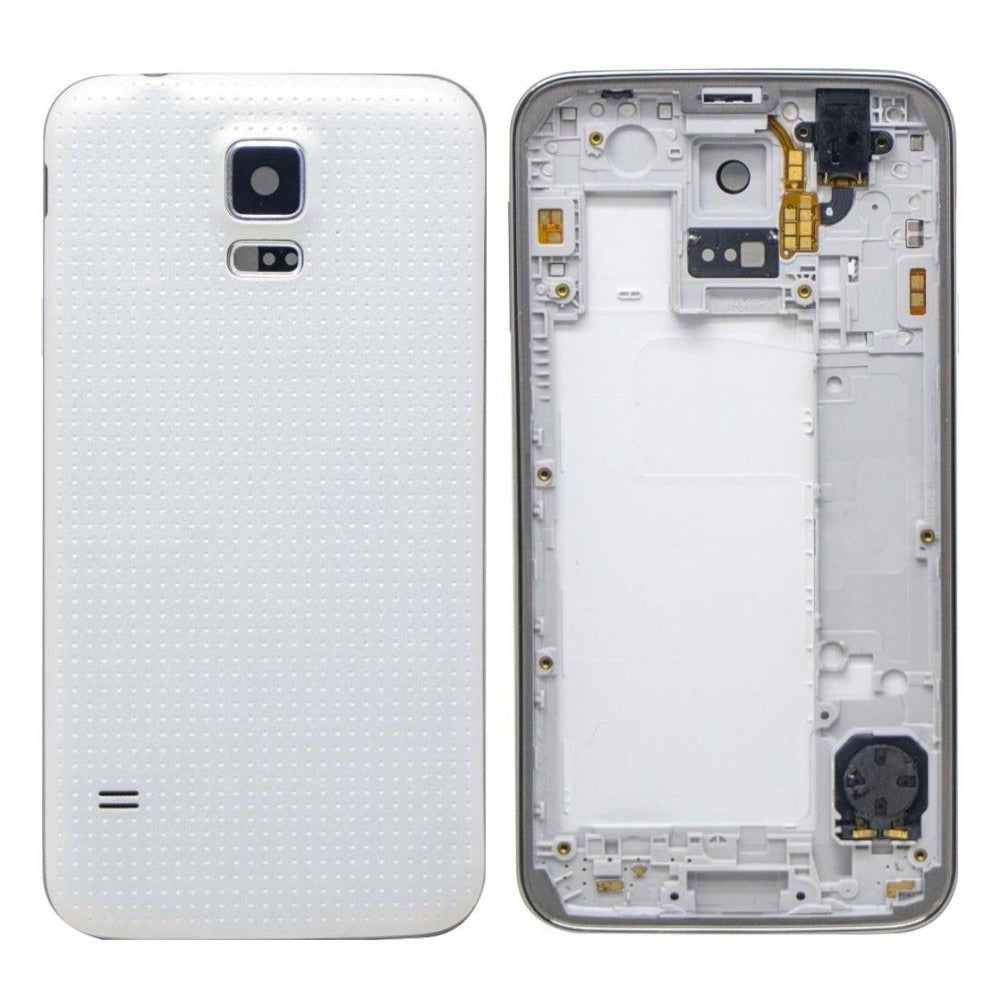 Ouxa Back Panel Housing Body for Samsung Galaxy S5 White