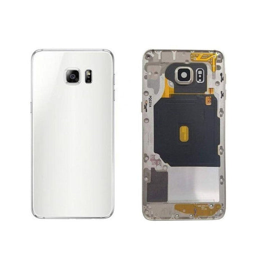 Ouxa Back Panel Housing Body for Samsung Galaxy S6 Edge Plus White