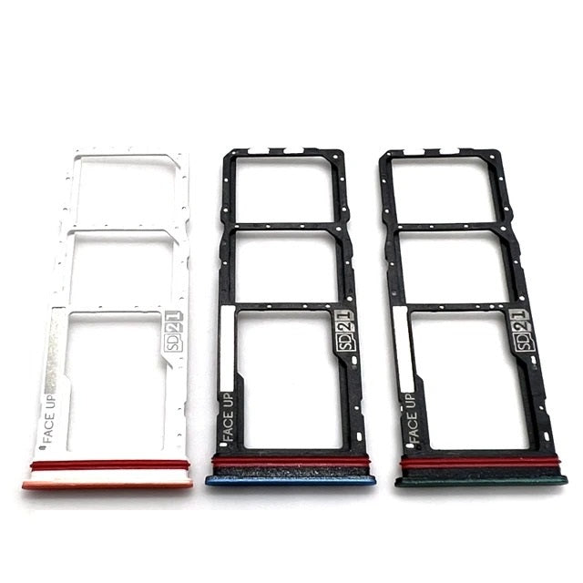 Ouxa Sim Tray Slot Holder for Moto G04 Blue